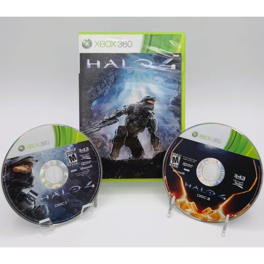 Halo 4 - Xbox 360 - Complete 2-Disc Set - Tested